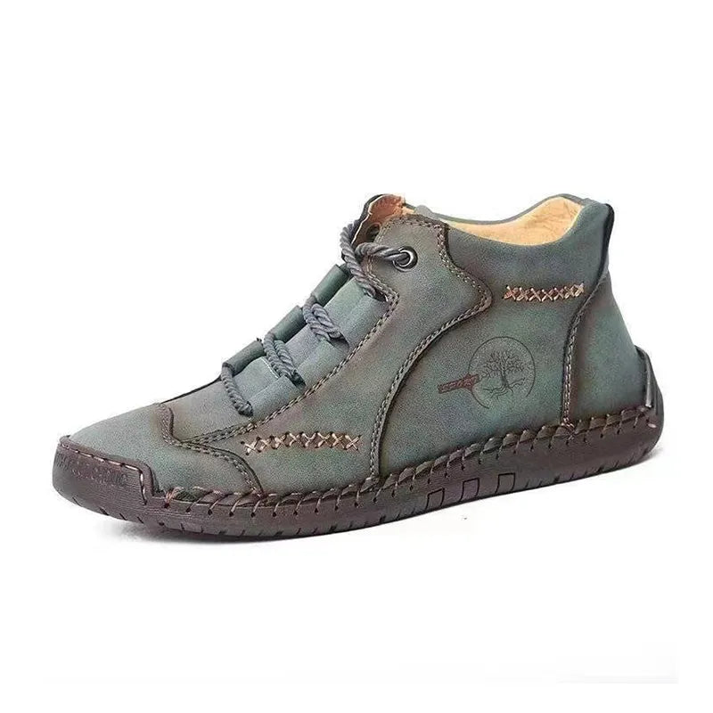 【🎁60% kedvezmény ma - ne hagyd ki】 Ergonomikus kialakítású ortopéd cipő - kiváló minőségű bőr + kézzel varrott 👞