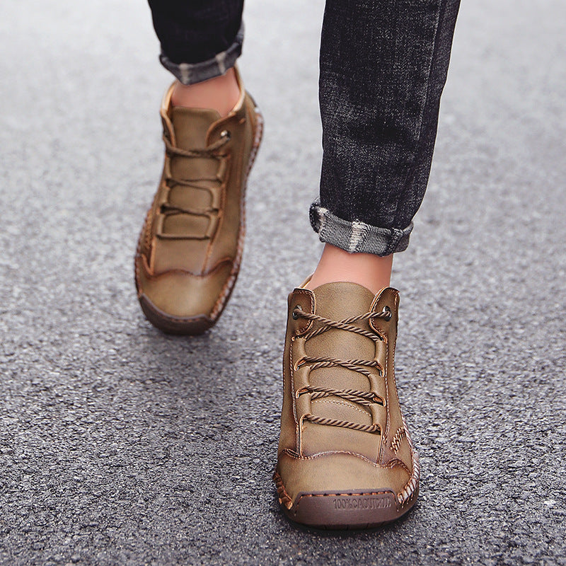 【🎁60% kedvezmény ma - ne hagyd ki】 Ergonomikus kialakítású ortopéd cipő - kiváló minőségű bőr + kézzel varrott 👞