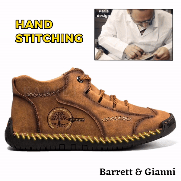 【🎁60% kedvezmény ma - ne hagyd ki】 Ergonomikus kialakítású ortopéd cipő - kiváló minőségű bőr + kézzel varrott 👞