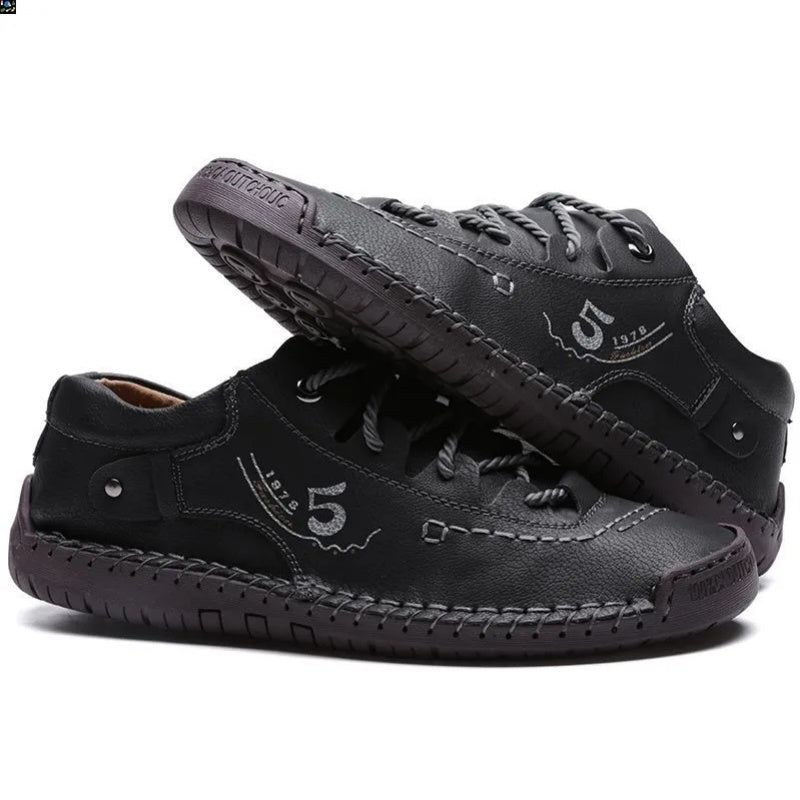 【🎁60% kedvezmény ma - ne hagyd ki】 Ergonomikus kialakítású ortopéd cipő - kiváló minőségű bőr + kézzel varrott 👞