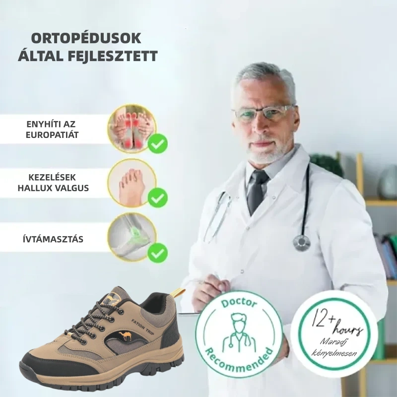 (🔥40% kedvezmény ma - ne hagyd ki!) ⏰ - APEAXA® márka - puha és kényelmes német ortopéd sportcipő ✅ (enyhíti a lábfájdalmat)