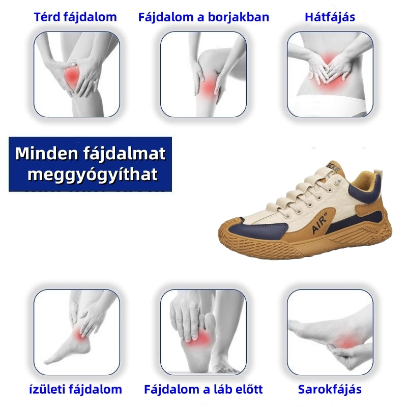 🎁 Ma 50% kedvezmény | AMEECH® ortopéd cipők | Prémium bőr + kézzel varrott | Csillapítja a lábfájdalmat