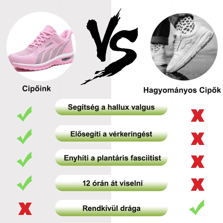 Ameech® PresBalance Orvosi Ortopéd Cipő | Professzionális, orvosi minőségű anyagok - lélegző, bőrbarát és kényelmes, maximális kényelmet biztosítva a lábadnak.