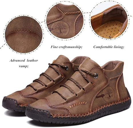 【🎁60% kedvezmény ma - ne hagyd ki】 Ergonomikus kialakítású ortopéd cipő - kiváló minőségű bőr + kézzel varrott 👞