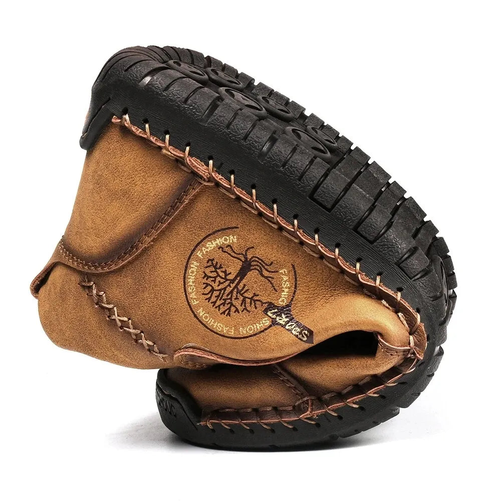 【🎁60% kedvezmény ma - ne hagyd ki】 Ergonomikus kialakítású ortopéd cipő - kiváló minőségű bőr + kézzel varrott 👞