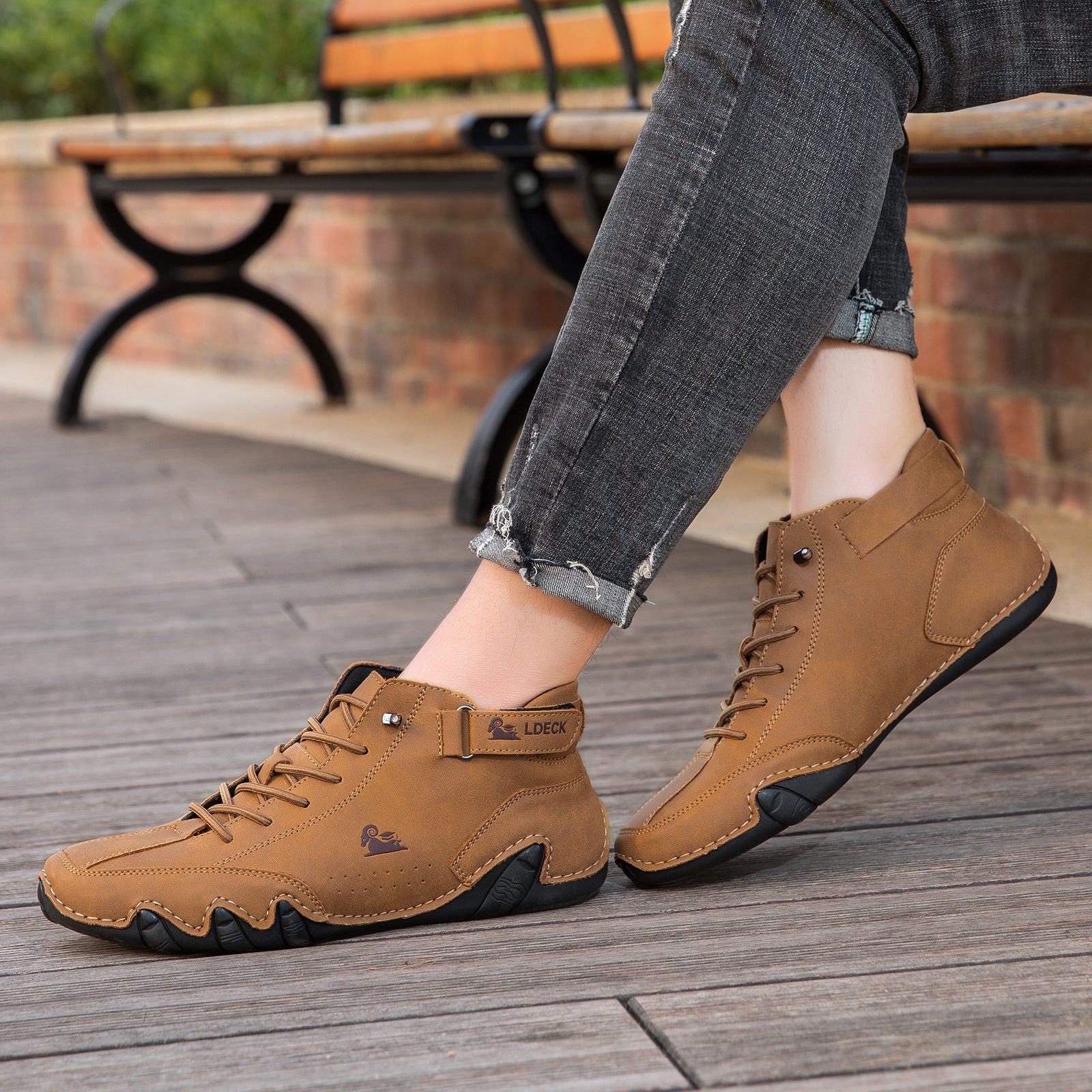 Ameech® - ErgonomiAmeechkus, vízálló, fájdalomcsillapító bőr ortopéd cipő - Uniszex