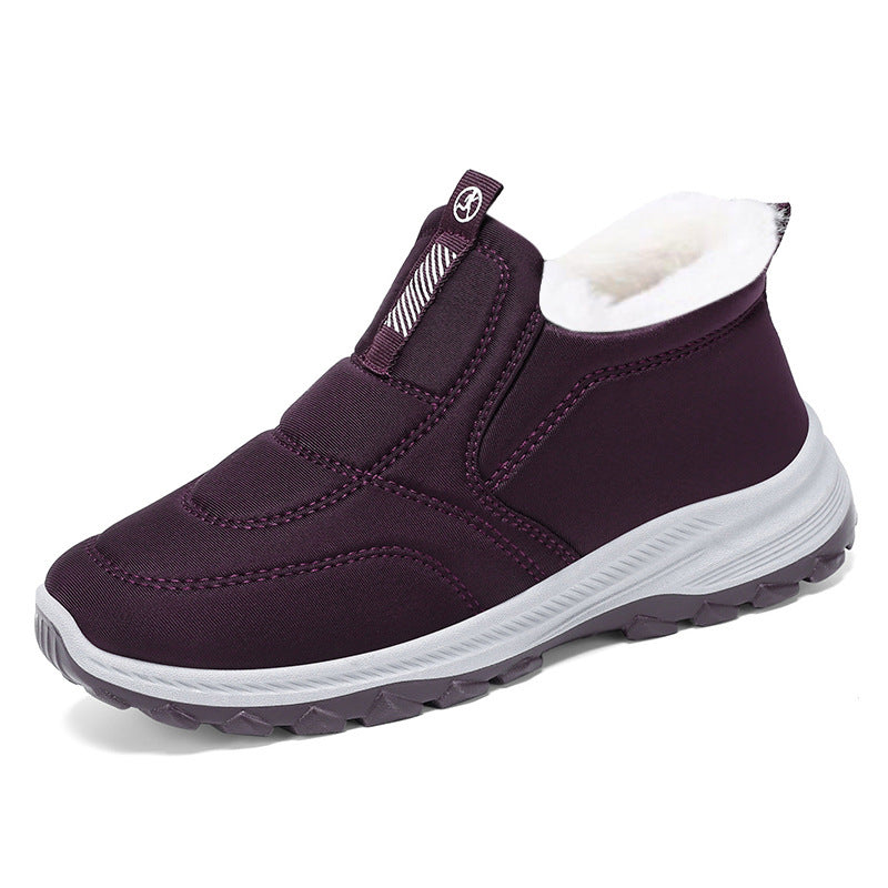 🔥MA 50% KEDVEZMÉNY - NE MARADJ LE｜ ⏰ - Puha és kényelmes téli olasz luxusmárkás velúr ortopéd cipő ｜tartást ad - lábfájdalom csillapítására