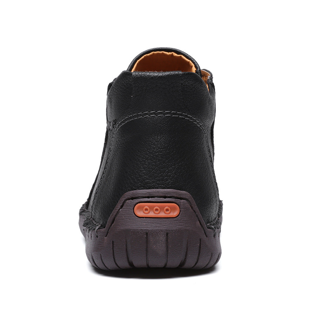 【🎁60% kedvezmény ma - ne hagyd ki】 Ergonomikus kialakítású ortopéd cipő - kiváló minőségű bőr + kézzel varrott 👞