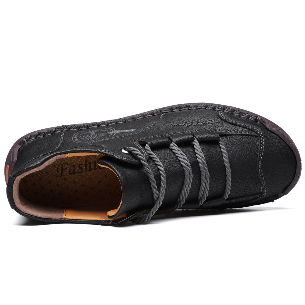 【🎁60% kedvezmény ma - ne hagyd ki】 Ergonomikus kialakítású ortopéd cipő - kiváló minőségű bőr + kézzel varrott 👞