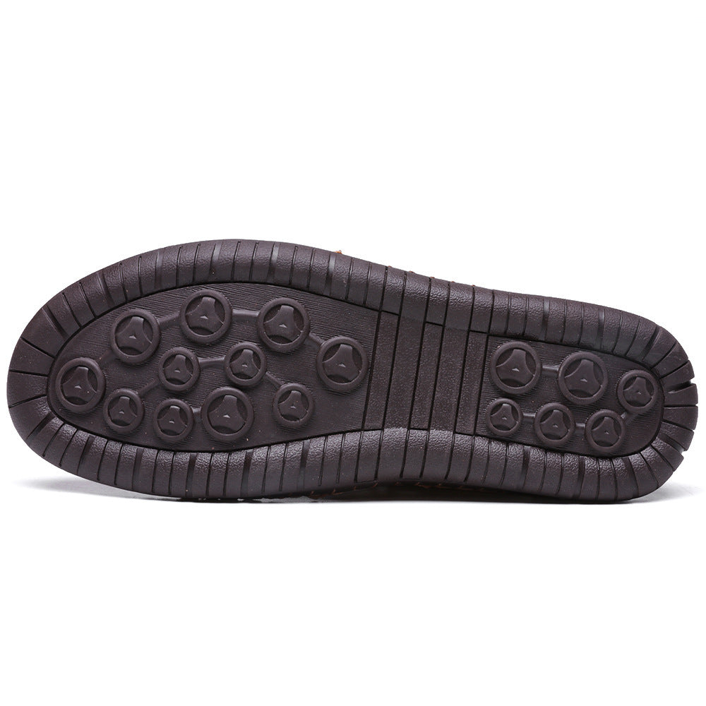 【🎁60% kedvezmény ma - ne hagyd ki】 Ergonomikus kialakítású ortopéd cipő - kiváló minőségű bőr + kézzel varrott 👞