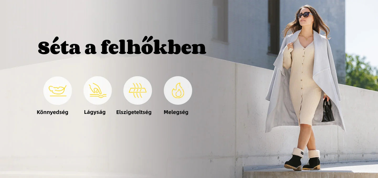 🎁[MA 40% KEDVEZMÉNY – NE HAGYJA KI] Ergonomikus kialakítású, meleg téli csizma - prémium bőr + téli polár bélés 👞