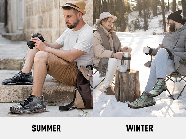 【🎁60% kedvezmény ma - ne hagyd ki】 Ergonomikus kialakítású ortopéd cipő - kiváló minőségű bőr + kézzel varrott 👞