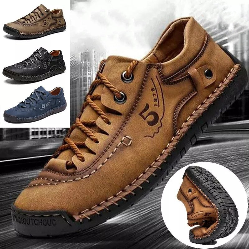 【🎁60% kedvezmény ma - ne hagyd ki】 Ergonomikus kialakítású ortopéd cipő - kiváló minőségű bőr + kézzel varrott 👞